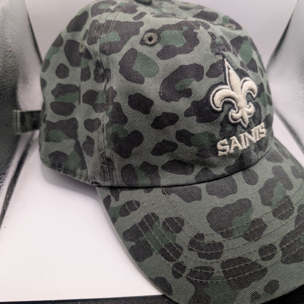 New! Camouflage Saints Baseball Cap